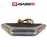 BASE6 Guardian Light Bar, Replacement End Module, Red/Blue Warning / White Scene