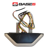 BASE6 Guardian Light Bar, Replacement End Module, Red/Blue Warning / White Scene