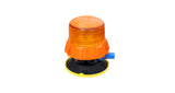 BASE6 MINELUX Beacon, Vacuum Mount, Amber LED / Amber Lens, Medium Height,