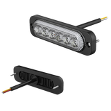 BASE6 4 LED 4W Blue Low Profile Surface Mount Perimeter Light