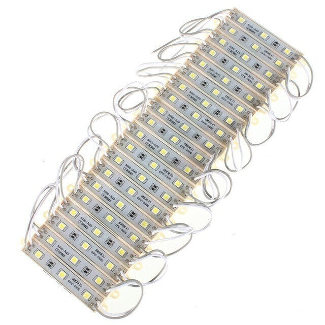 BASE6 20Pcs 3LEDs 5050 LED Module Lights