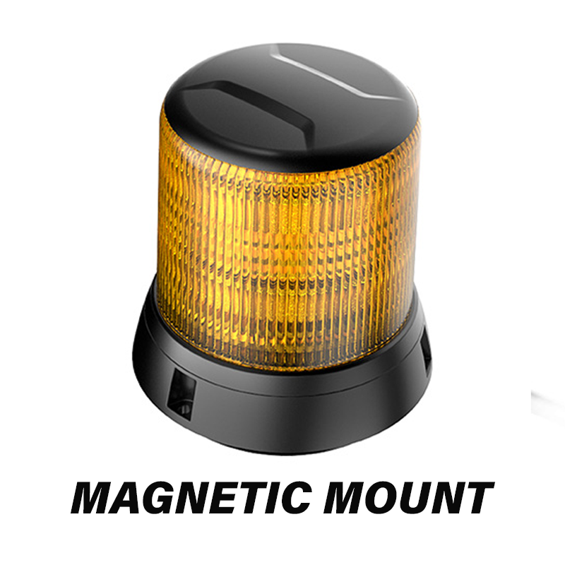 BASE6 Amber High Profile Magnetic Mount Beacon