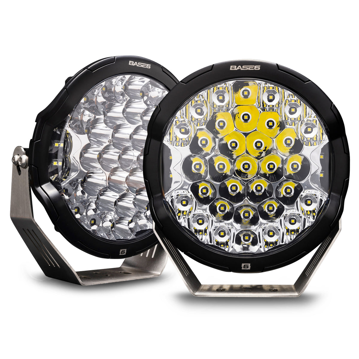 BASE6 LUX Series 8.5" Driving Lights - Pair