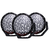 BASE6 SB9 PRO Series 8.5" Driving Lights - Triple Pack