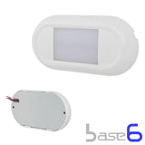 BASE6 136mm Frosted Surface Mount LED Interior Light