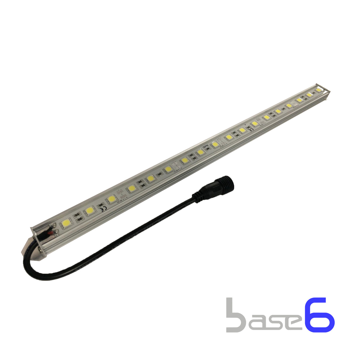 BASE6 300mm Single Colour LED Rigid Strip Light White