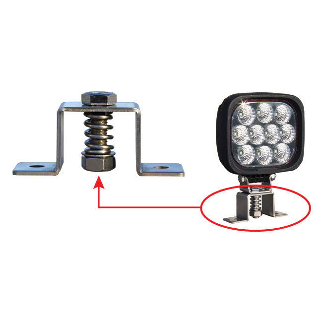 BASE6 Swivel Mount Bracket for LED Worklights