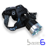 BASE6 LED Headlamp Torch