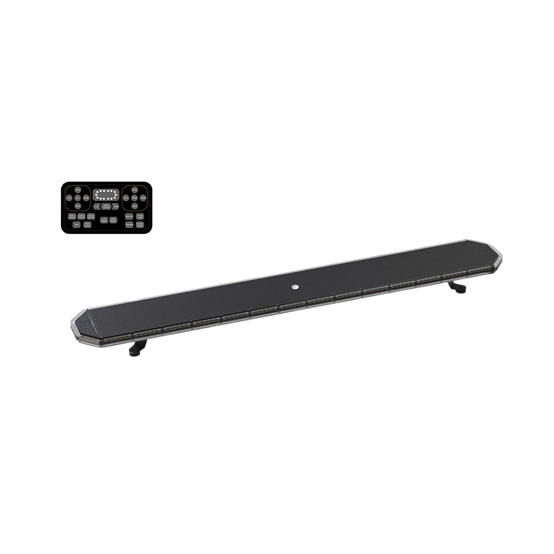 Guardian Warning Light Bar, 1560mm Long, Amber Warning, Control Panel