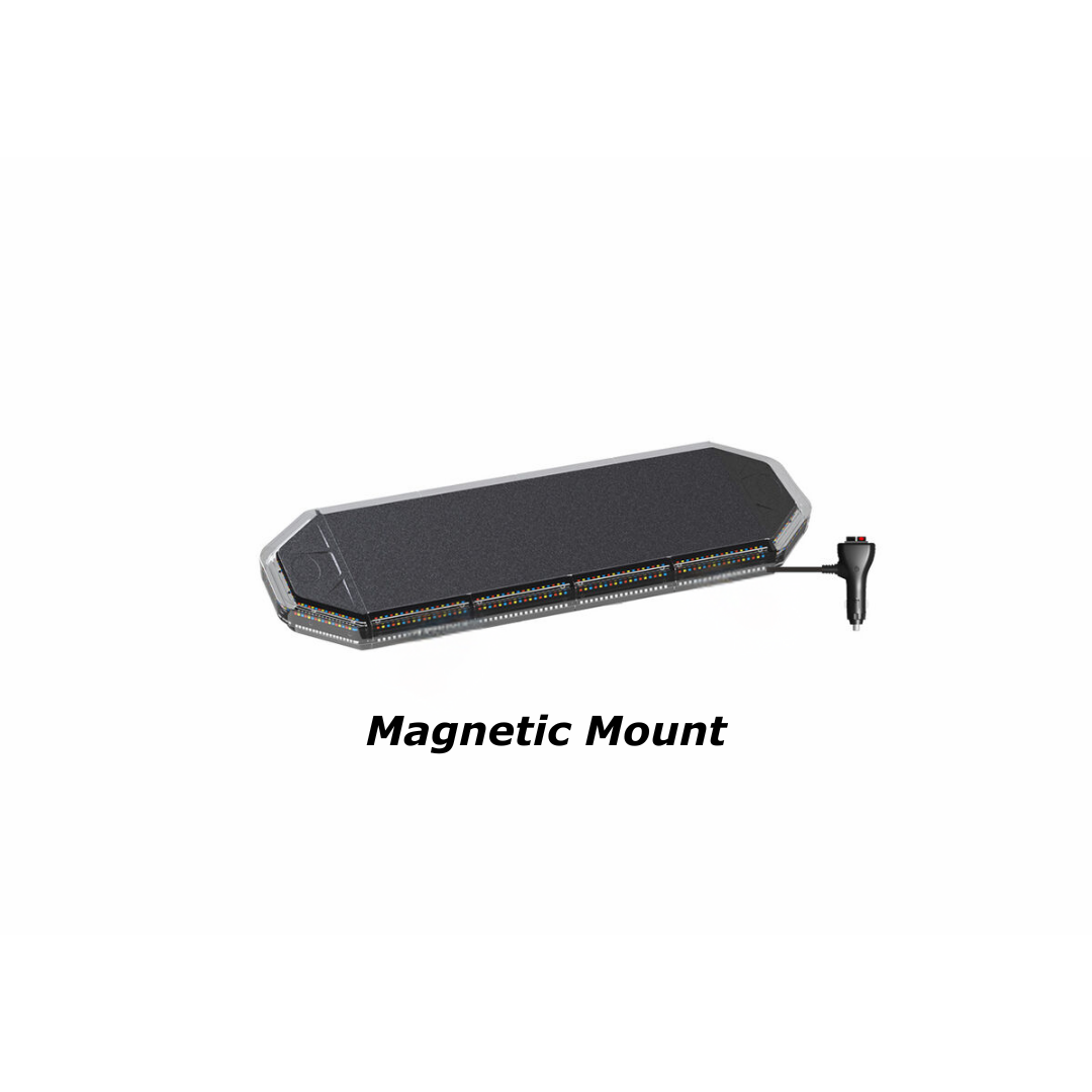 Guardian Warning Light Bar,280mm Long, Amber Warning, Cig Plug, Magnetic Mount