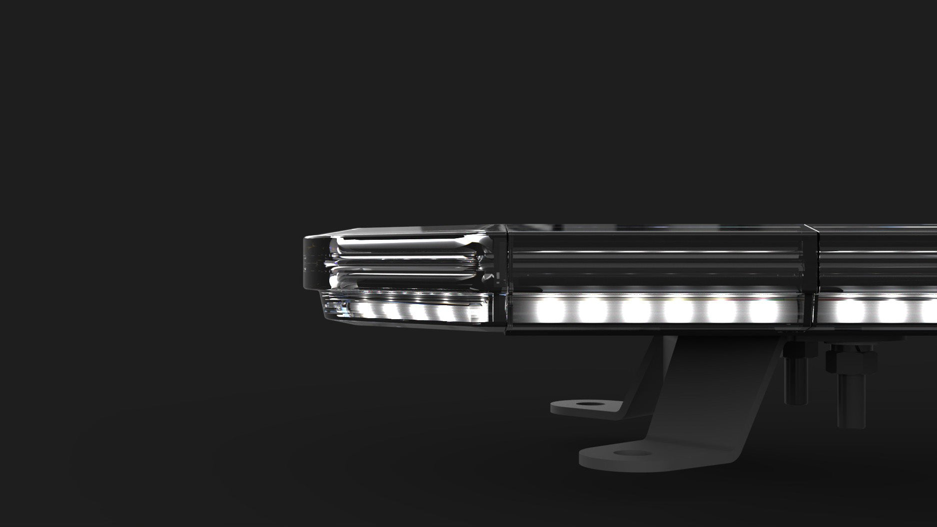 Guardian Warning Light Bar, 1560mm Long, Amber Warning, Control Panel